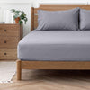 Easy Care 144 Thread Count Polycotton Fitted Sheet Grey