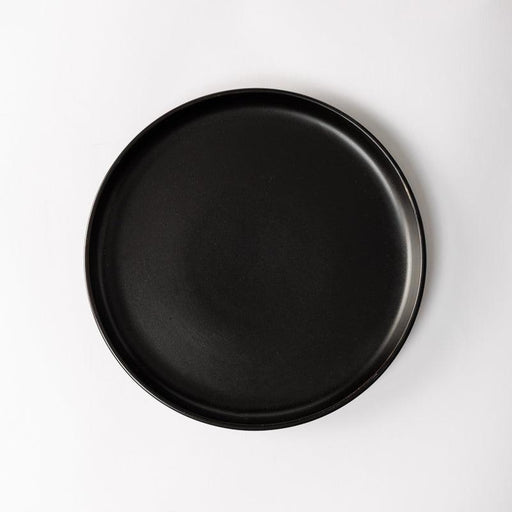 Eclipse Stoneware Rimmed Dinner Plate-CERAMIC