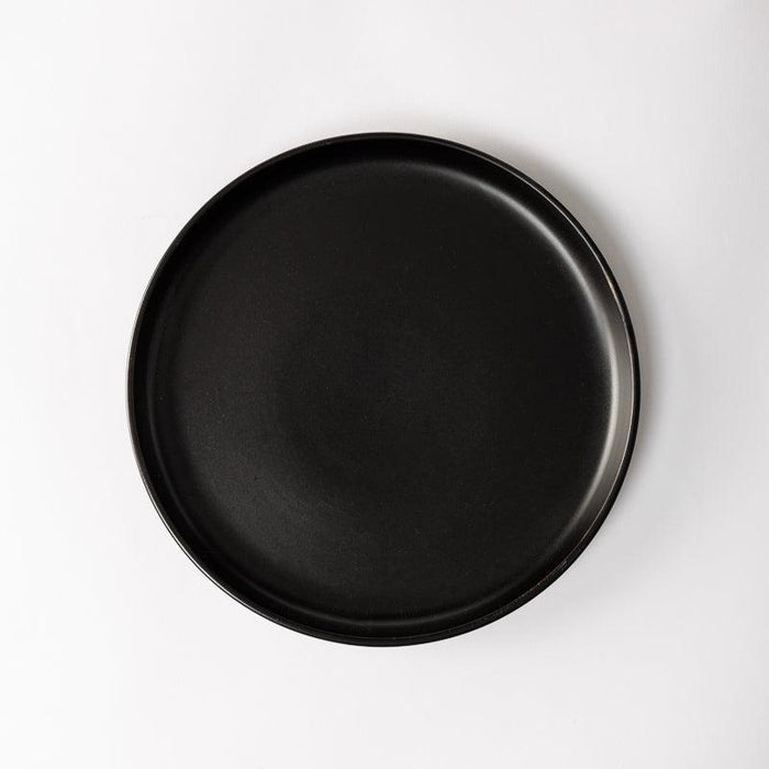 Eclipse Stoneware Rimmed Dinner Plate-CERAMIC