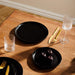 Eclipse Stoneware Rimmed Dinner Plate-CERAMIC