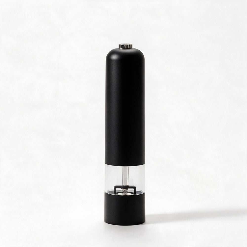 Electric Pepper Mill Battery Operated Black-Kitchen Tools