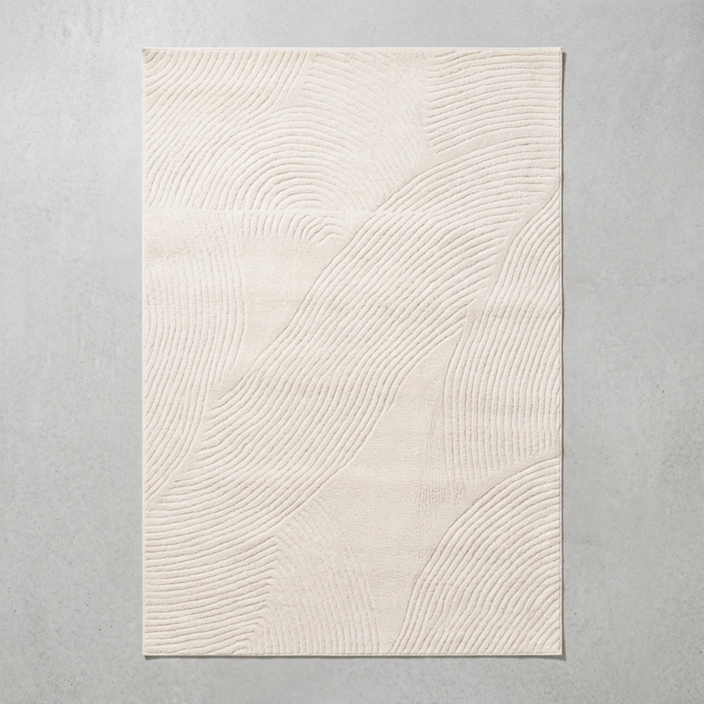 Elise Woven Carpet Ivory-Carpets/Rugs