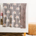 100% Cotton Jacquard Baby Blanket 80x100cm - Ellie Elephant-Blankets-Little Whitehouse