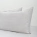 Exclusive Collection 1000 Thread Count Cotton Rich Two Line Satin Stitch Duvet Cover Set - Silver