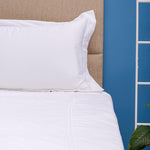 Exclusive Collection 1000 Thread Count Cotton Rich Oxford Pillowcase White