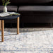 Giverny Woven Carpet Navy-Carpets/Rugs
