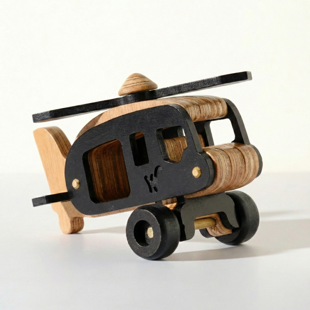 Hawk Helicopter Black-Toys