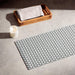 Hexagonal PVC Bath Mat Dove Grey-Bath Mats