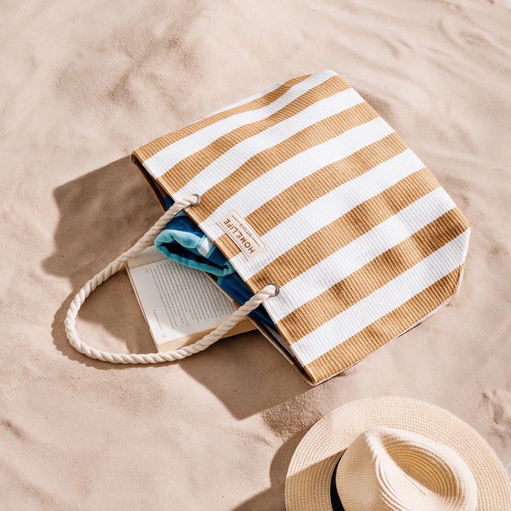 Home.Life Broad Stripe Beach Bag Sand-Beach Bag