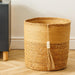 Home.Life Bulrush Paper Beaded Tassel Basket Natural-Storage Baskets