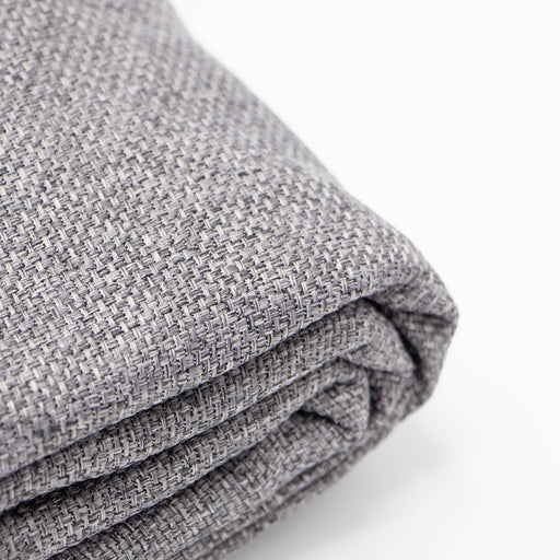 HOME.LIFE Clifton Self-Lined Dim Out Taped Curtain - graphite
