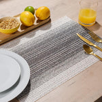 Home.Life Distressed Placemat Black 6 Pack