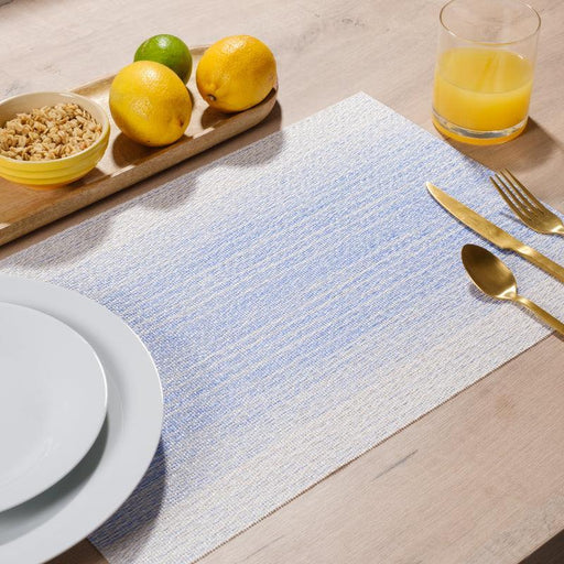 Placemat Distressed Blue - 6 Pack