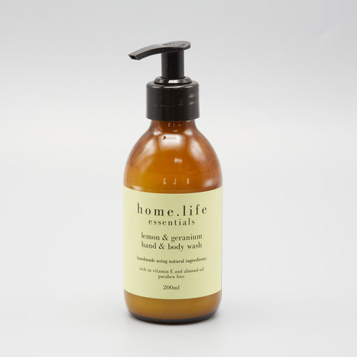 HOME.LIFE Essentials Lemon & Geranium Hand & Body Wash