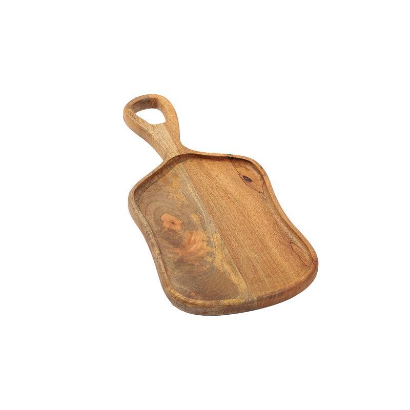 Kidney-Shaped Mango Wood Board-Boards
