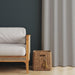 HOME.LIFE Leaf Lined Eyelet Curtain - Silver