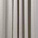 HOME.LIFE Leaf Taped Curtain - Stone