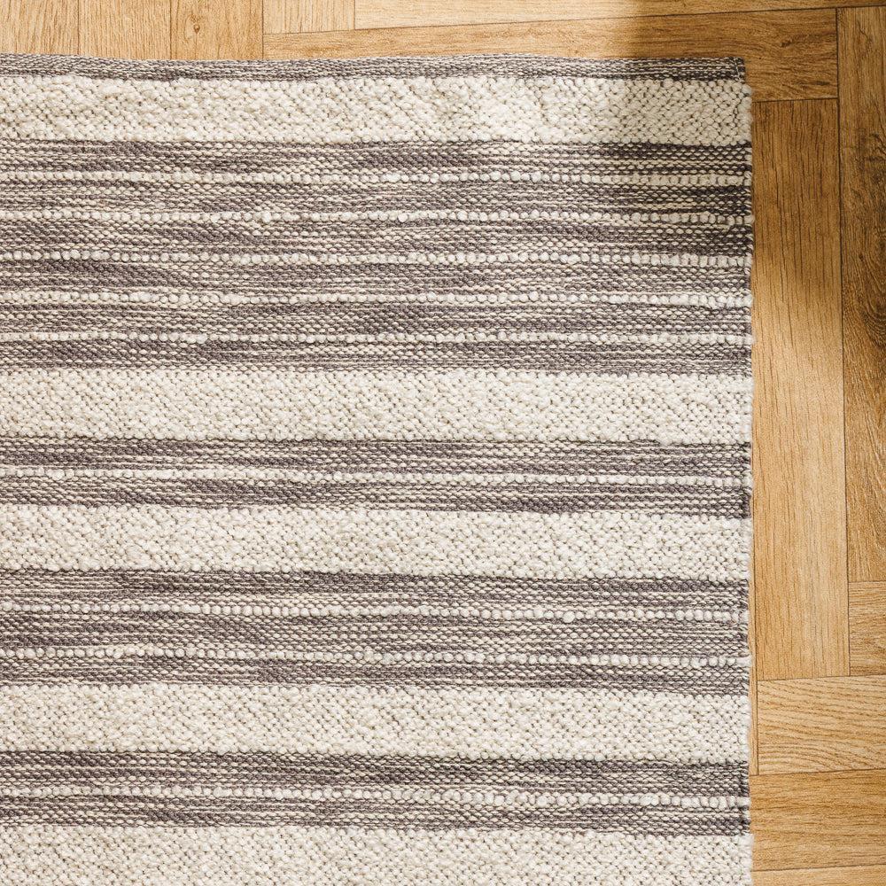 Home.Life Linear Loom Runner Light Grey-Carpets/Rugs
