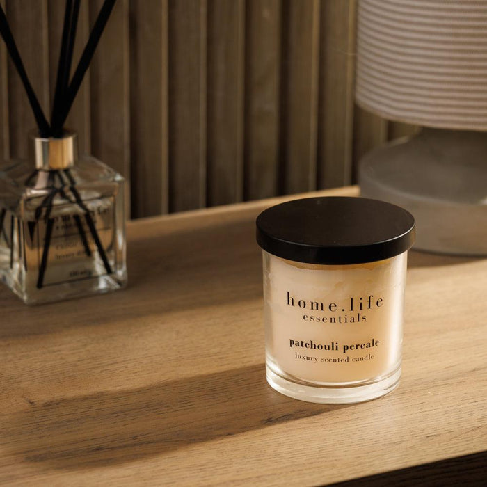 Home.Life Luxury Scented Candle Patchouli Percale-Home.Life Candles