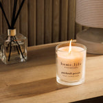 Home.Life Luxury Scented Candle Patchouli Percale