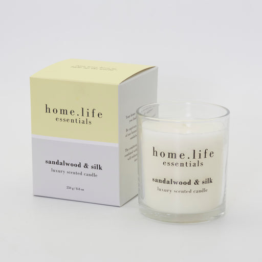 Luxury Scented Candle Sandalwood & Silk
