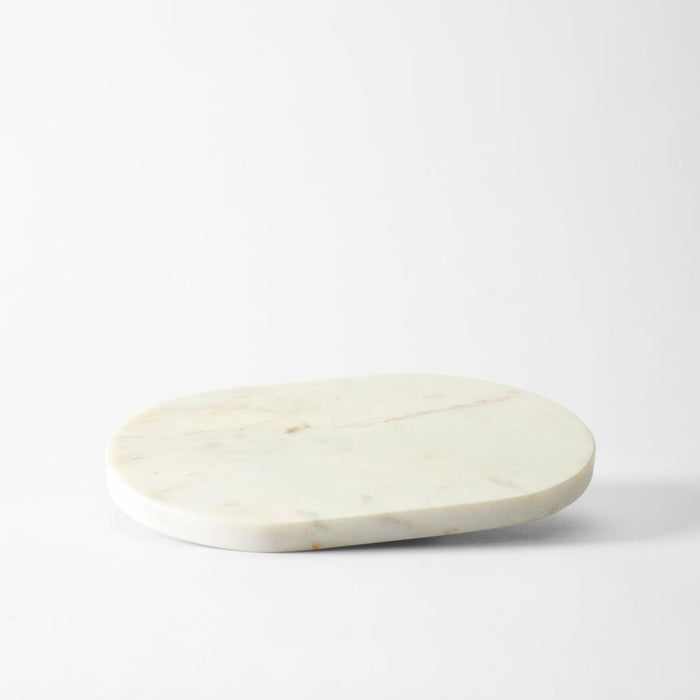 Home.Life Marble Oval Platter-Platters