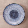Home.Life Marbled Dinner Plate Blue Haze
