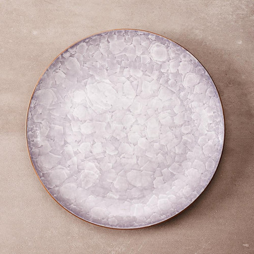 Home.Life Marbled Dinner Plate Mushroom-Plates