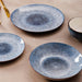 Home.Life Marbled Salad Bowl Blue Haze-Bowls
