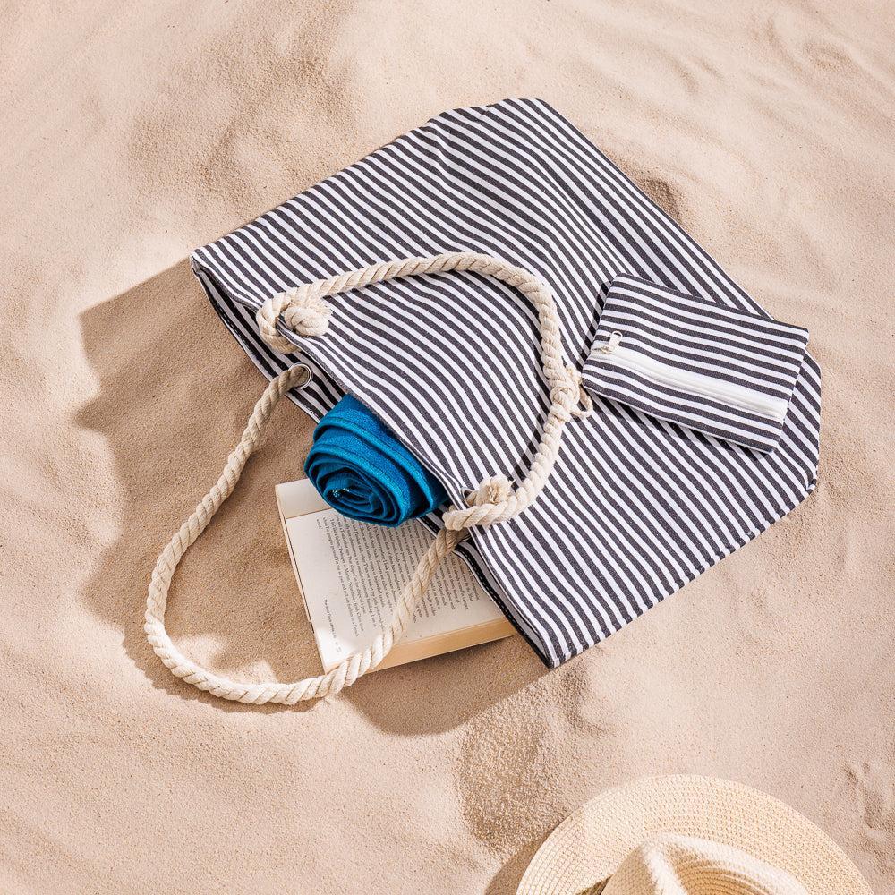Home.Life Beach Bag Monochrome Marina-Beach Bags