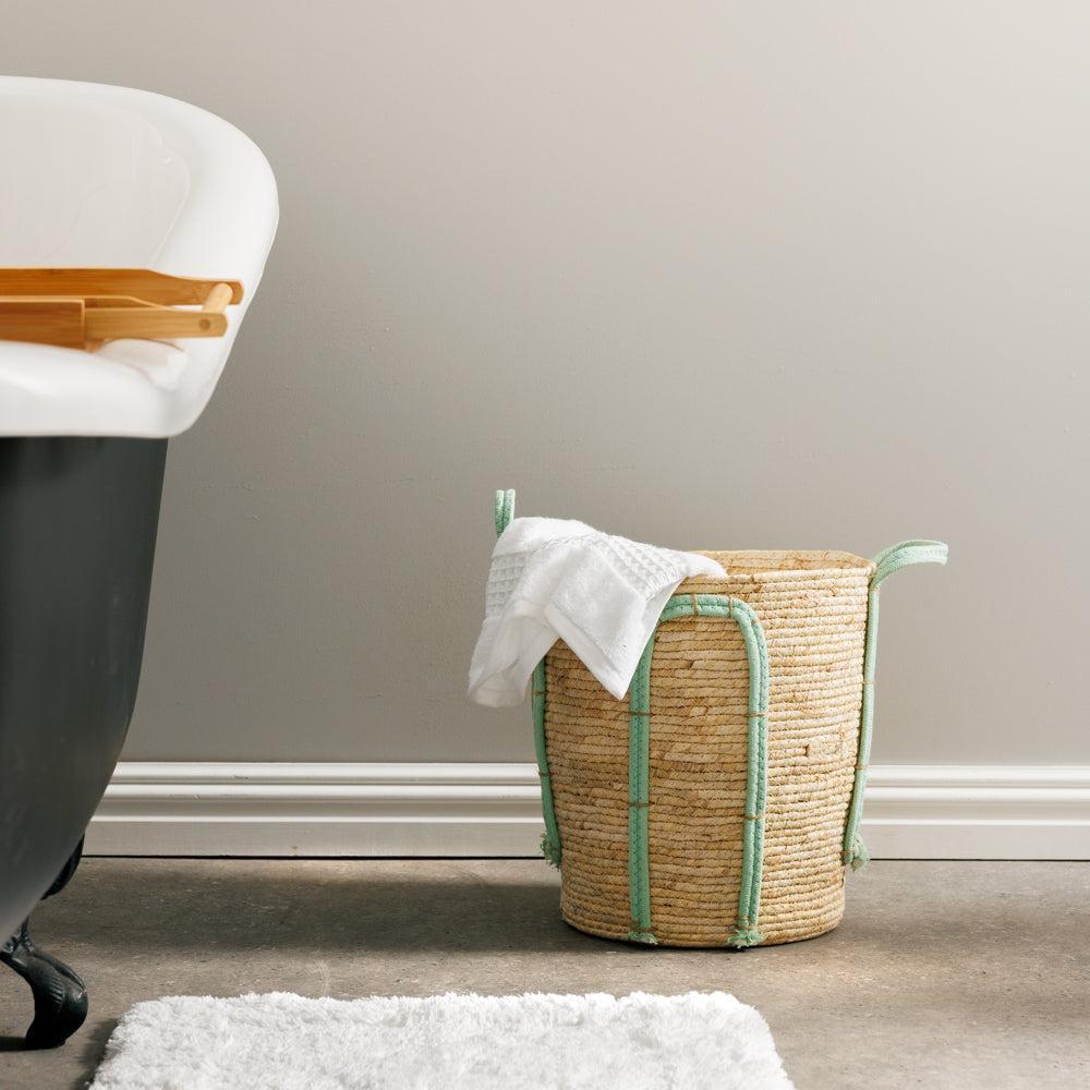 Home.Life Natural Corn Rope Handle Basket Duck Egg-Storage Baskets