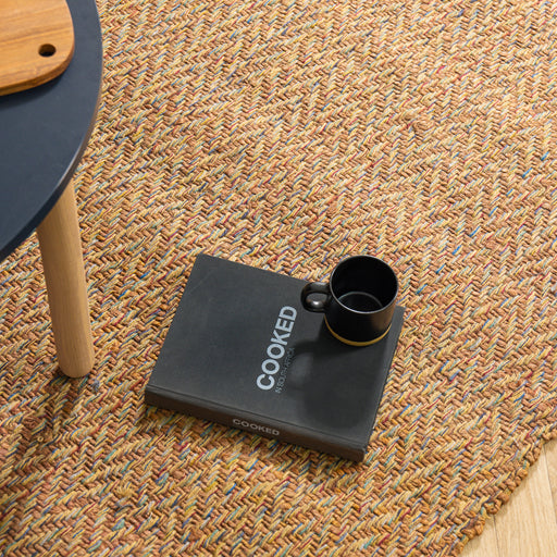 Nautica Earthline Herringbone Jute Carpet-Carpets/Rugs