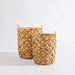 Home.Life Oval with Hyacinth Basket Twisted Weave Natural-Storage Basket