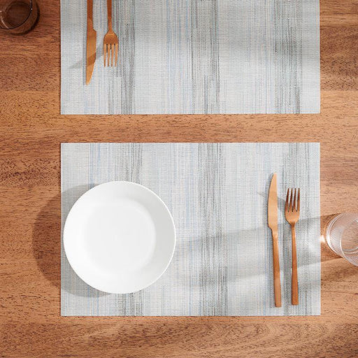 HOME.LIFE Placemat Blue Grey Ombre - 6 Pack-Placemats
