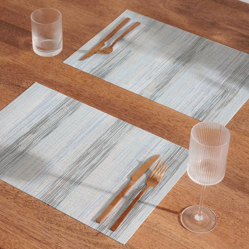HOME.LIFE Placemat Blue Grey Ombre - 6 Pack-Placemats