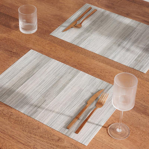 HOME.LIFE Placemat Ash Grey - 6 Pack-Placemats