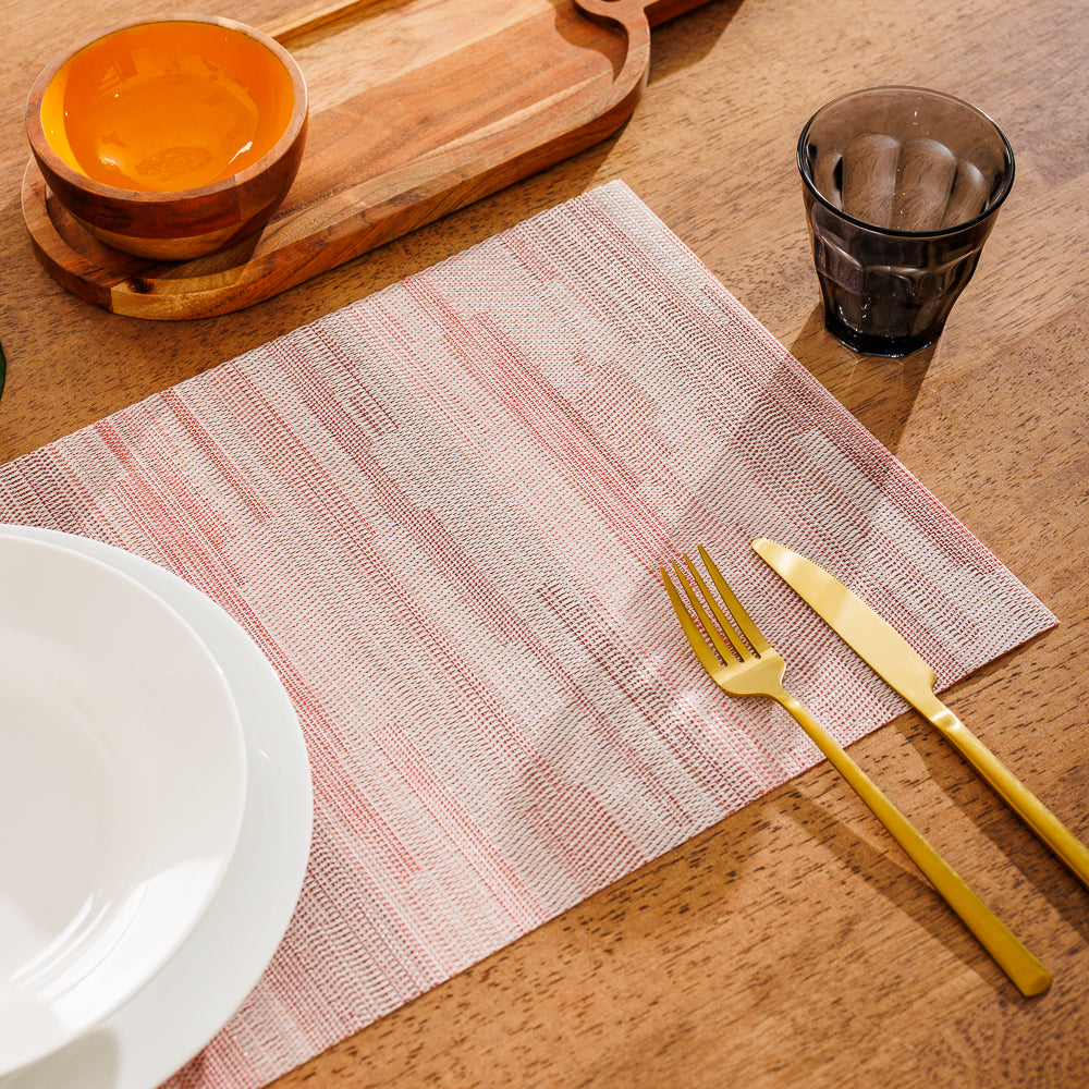 Home.Life Placemats Ripple Blush 6 Pack-Placemats