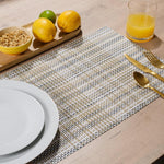 HOME.LIFE Placemats Two-Tone Sand 6 Pack
