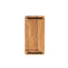 Rectangular Wooden Serving Tray with Black Metal Handle-Tray