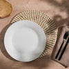 Home.Life Round Seagrass Placemat Natural Light