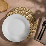 Home.Life Round Seagrass Placemat Wheat