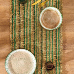 Home.Life Seagrass Table Runner Hunters Green