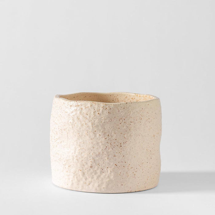 Home.Life Shaped Planter Organic Natural Ivory-Décor