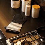 Home.Life Silicone Oven Glove Black