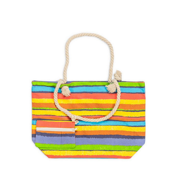 Home.Life Beach Bag Sunset Stripes Symphony-Beach Bags