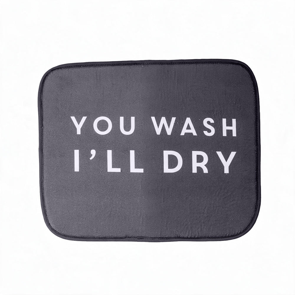 Home.Life Urban Dish Drying Mat Charcoal-Drying Mat