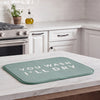 Home.Life Urban Dish Drying Mat Sage