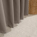 HOME.LIFE Woven Blockout Eyelet Curtain - Taupe