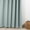 Home.Life Woven Blockout Taped Curtain Duck Egg