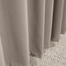 HOME.LIFE Woven Blockout Taped Curtain - taupe